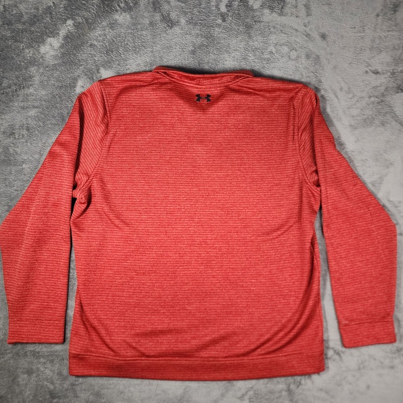 Under Armour Men's XXL Red Storm SweaterFleece Quarter Zip Pullover Golf Jacket gallery