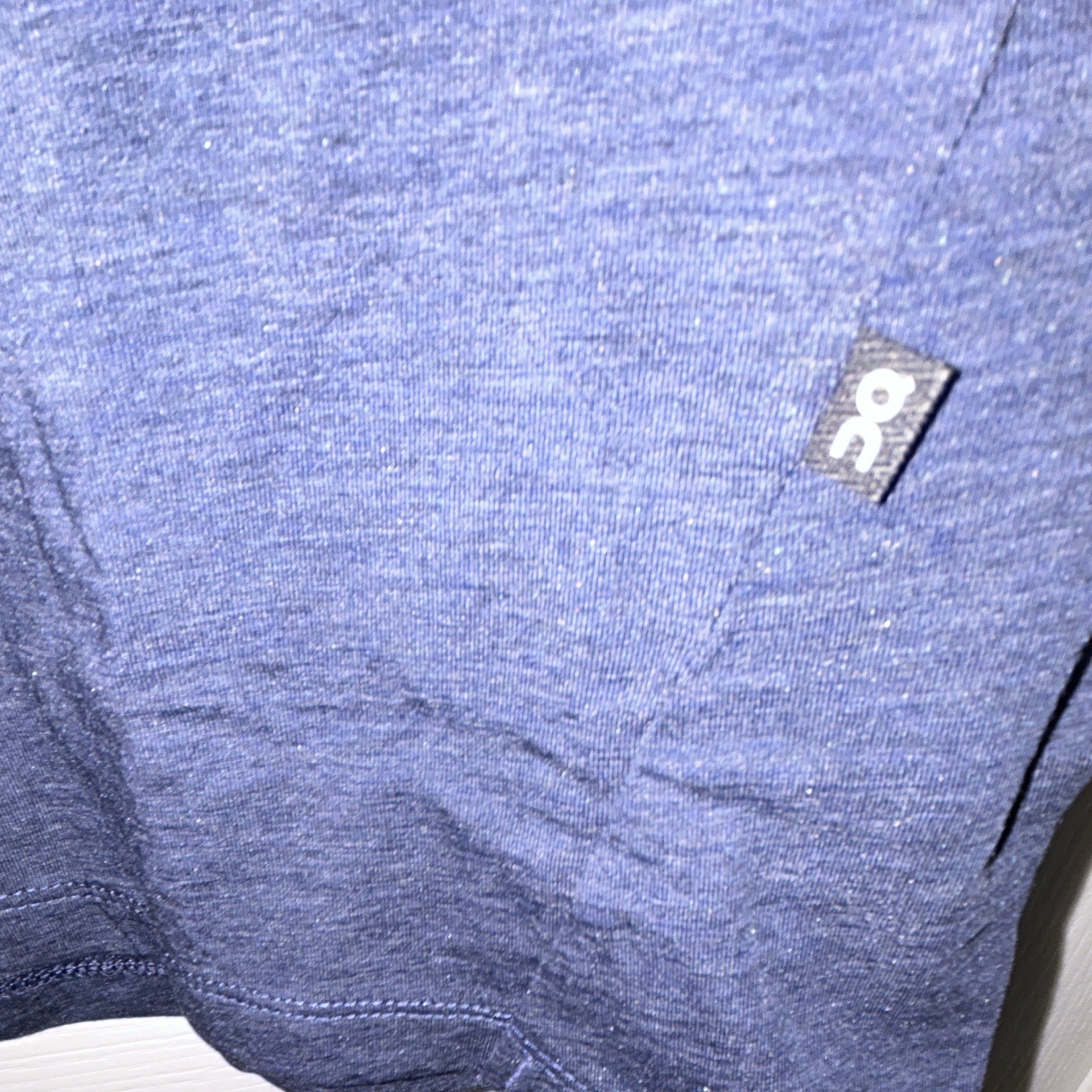 On Active-T Men’s Blue Size M Lightweight Logo Crew Neck Polyester T-Shirt gallery