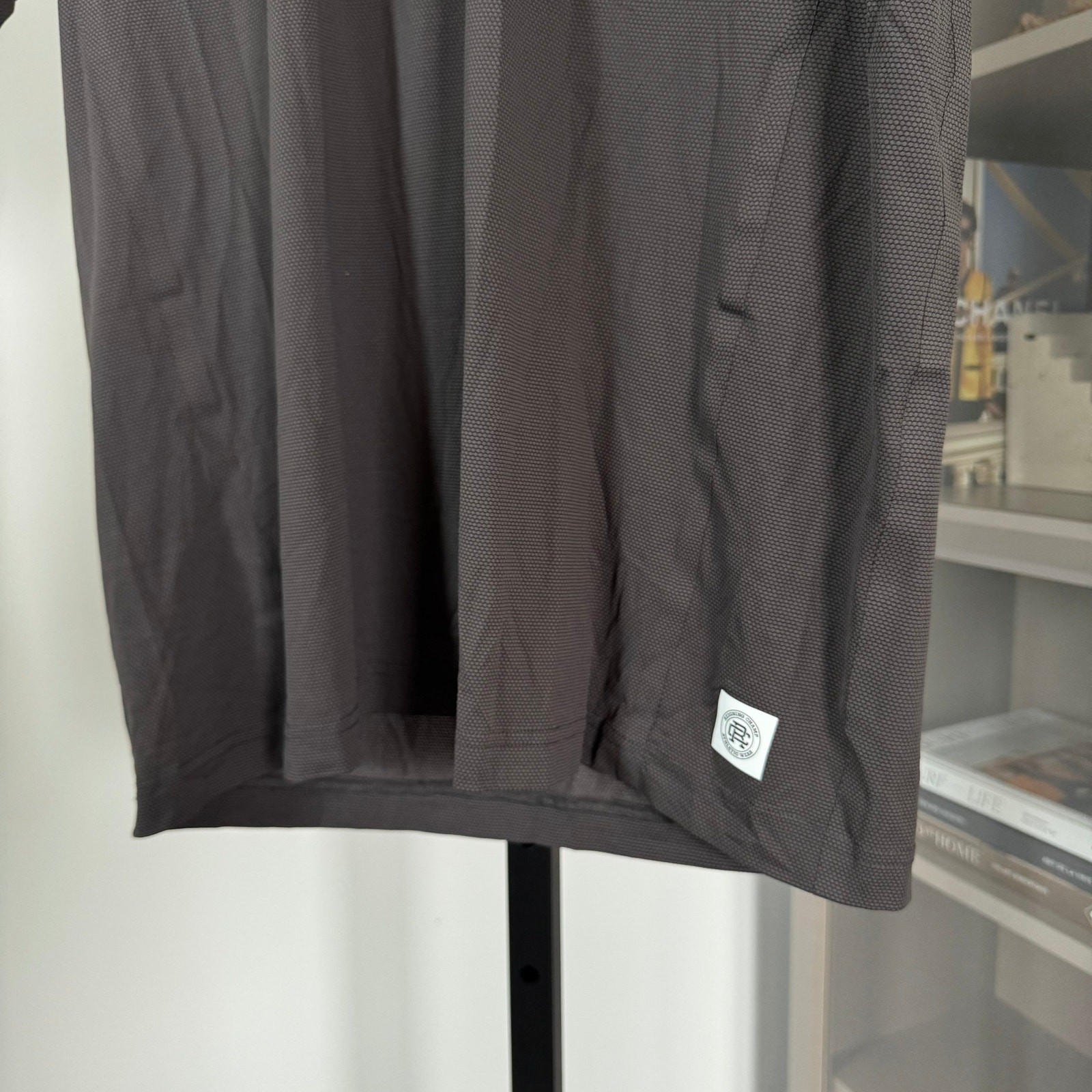 Reigning Champ Cordura Training Carbon Grey Shirt Medium NEW Performance SS Tee gallery