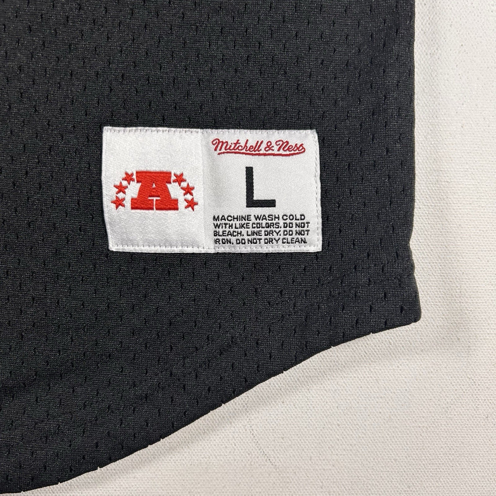 Mitchell & Ness Men's Large Las Vegas Raiders Football Jersey Black Mesh gallery