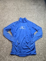 Vintage O’Neill Rash Guard Shirt Mens 2XL Blue Long Sleeve Stretch USA Made