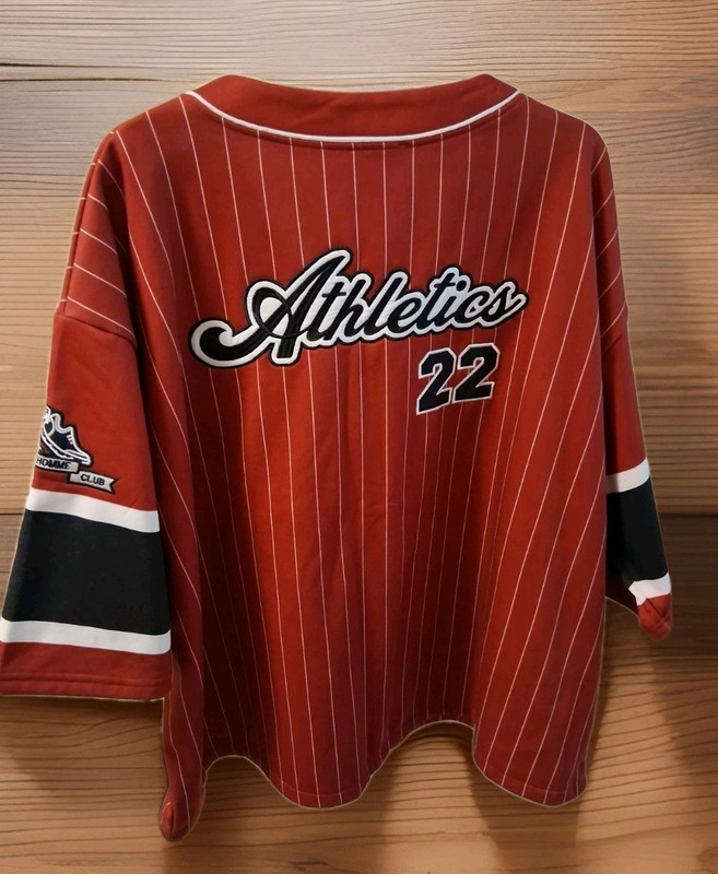 Boohoo Man Sports Club Baseball Athletics Gym Class Jersey #22 Size 3XL NWT gallery