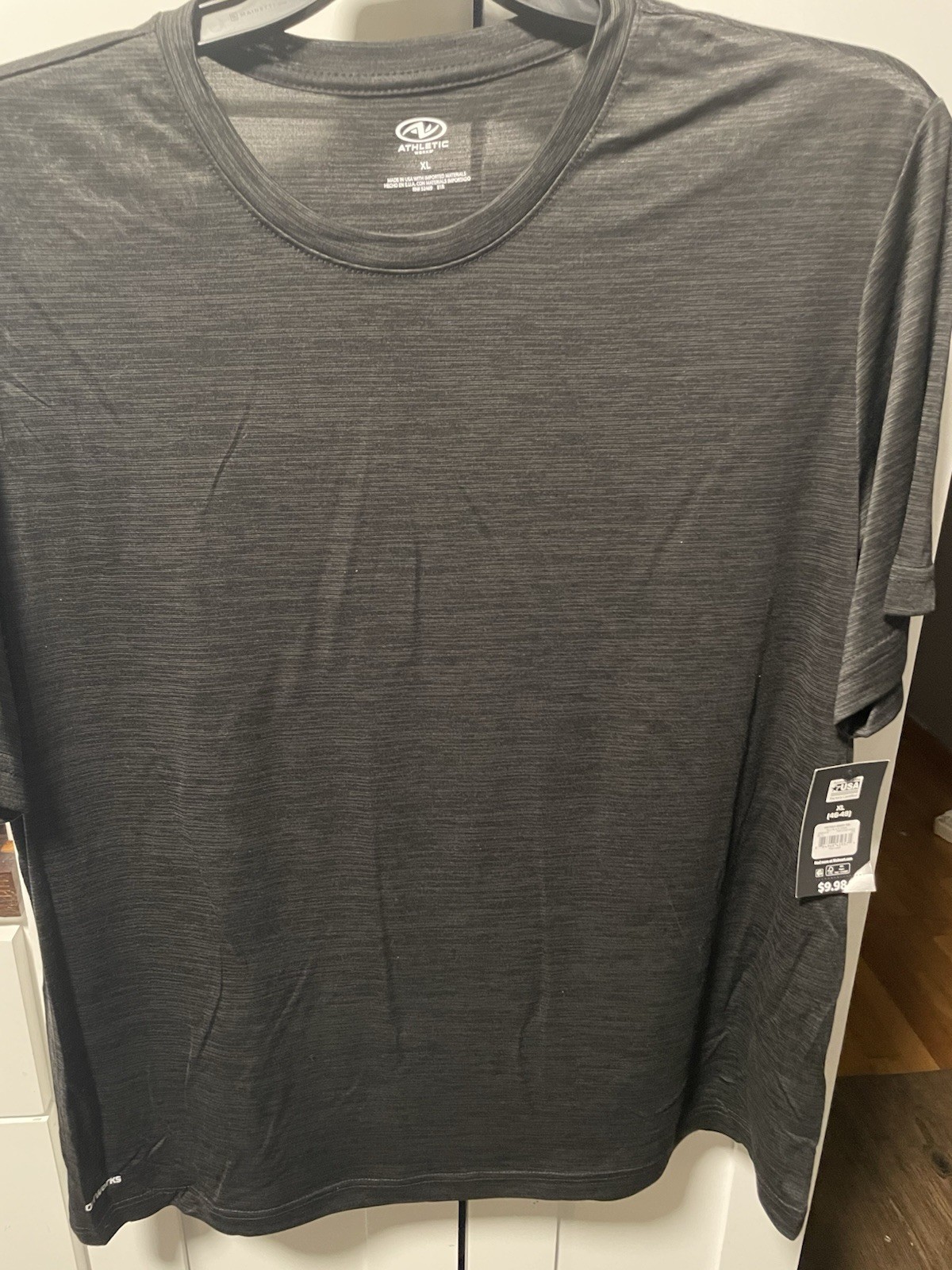 Athletic Works Men's Moisture Wicking DriWorks Short Sleeve Shirt Size XL NWT gallery