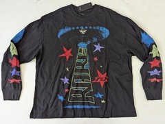 Puma LaMelo Star Vision 632439 01 man black LS shirt sz L XL Brand New $55