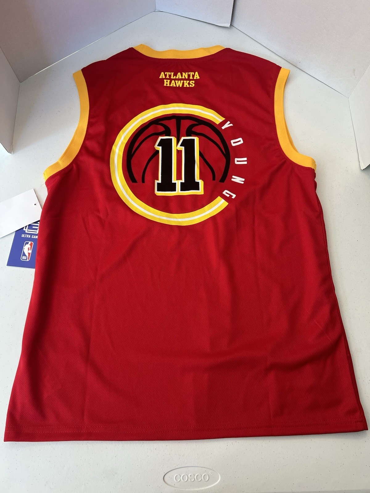 NBA Atlanta Hawks Basketball Tank Jersey #11 Trae Young - Size Large NEW!!! gallery
