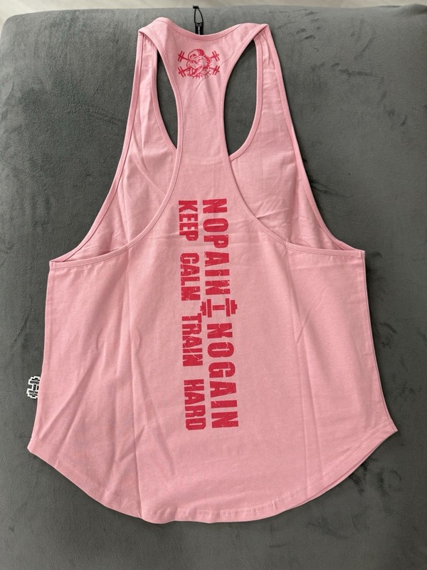 Muscle Dog Singlet Tank Top Vest Bodybuilding Gold's Gym Stringer Shirt S: XXL gallery