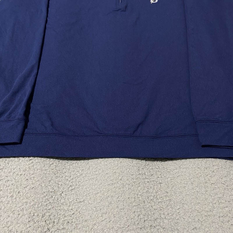 Holderness & Bourne Pullover Mens Large Blue Dry Luxe Performance Tailored Fit gallery