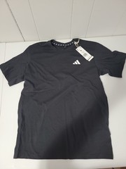 Adidas Mens Train Essentials Aeroready Training Tee Black Shirt Mens Sz Medium