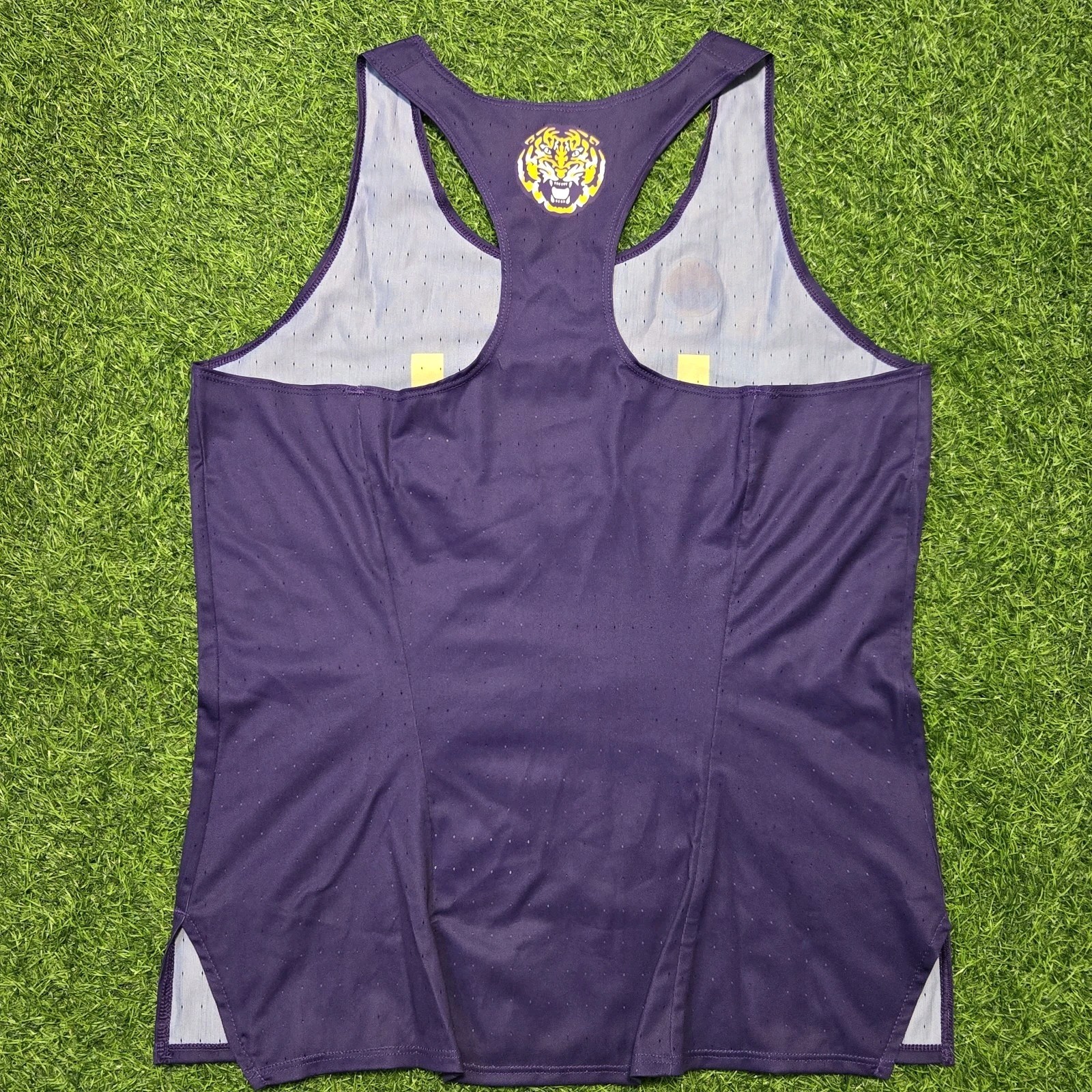 Nike LSU Tigers Track and Field Team Issued Singlet Purple DC8110-545 Size S gallery