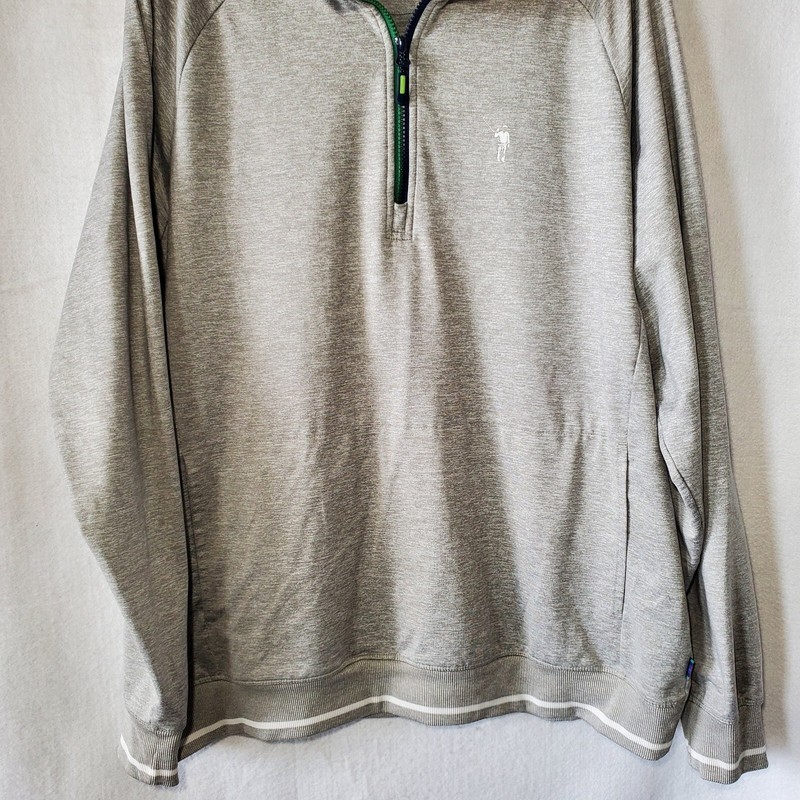 William Murray Sweatshirt Golf Long Sleeve 1/4 Zip Pullover Gray Men's XL gallery