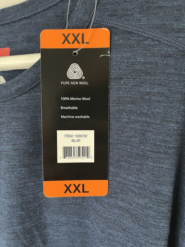 NWT Karbon 100% Merino Wool Shirt Mens 2XL Made In Canada Hiking Outdoor Work gallery