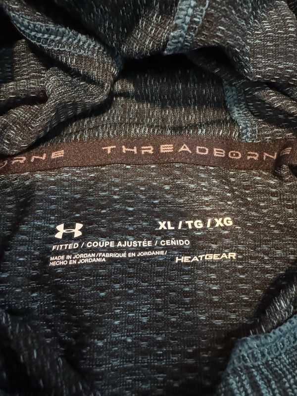 Under Armour THREADBORNE Seamless Pullover Hoodie Long Sleeve Shirt Men's XL NWT gallery