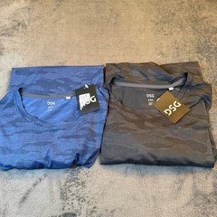 DSG Movement Jacquard Camo T Shirt Moisture Wicking Mens XXL Set of 2 NWT