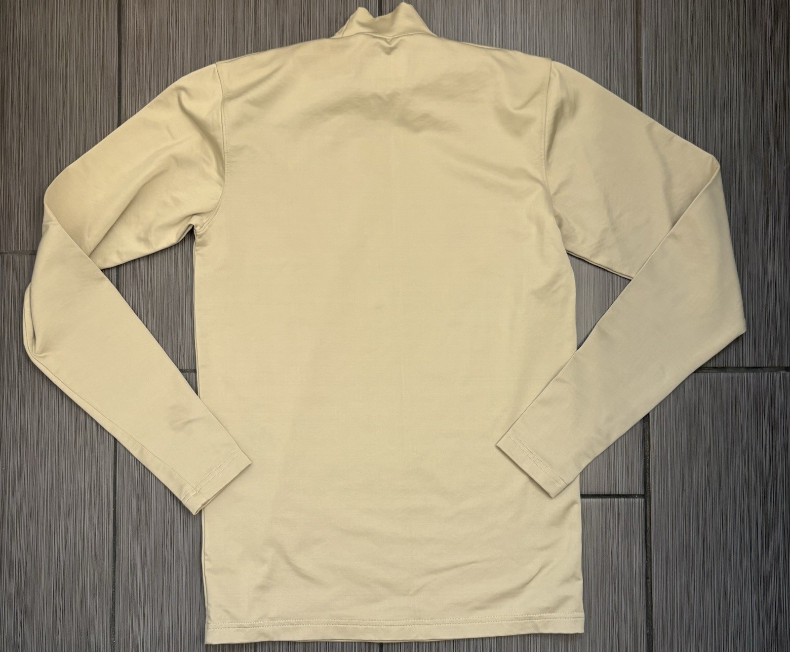 Under Armour Men's Tactical ColdGear Infrared Base Mock Neck Shirt Small Tan gallery