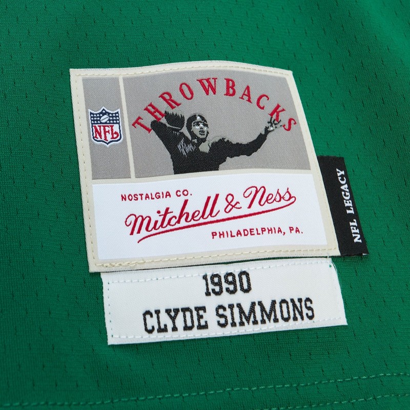 Mens Mitchell & Ness NFL DARK JERSEY EAGLES 1990 CLYDE SIMMONS gallery