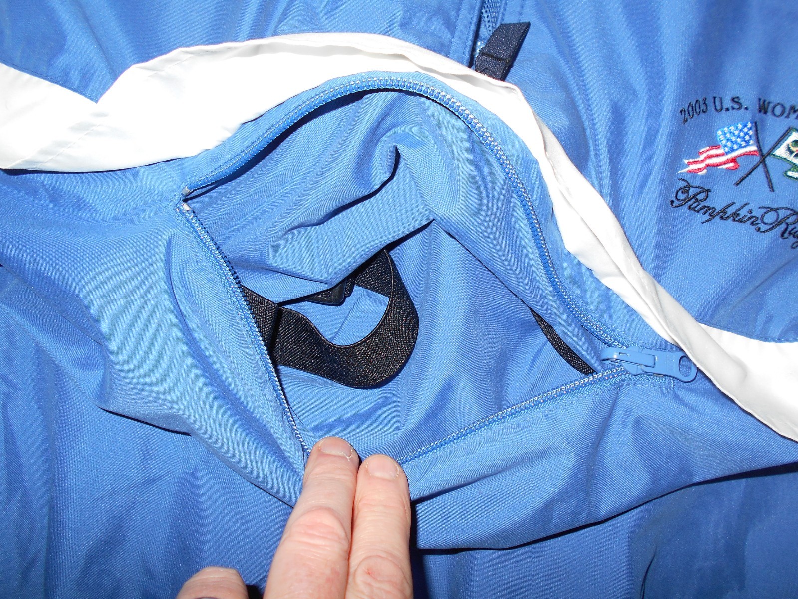 ASHWORTH 2003 PUMPKIN RIDGE WOMENS GOLF OPEN MENS XL 13 ZIP PULLOVER gallery