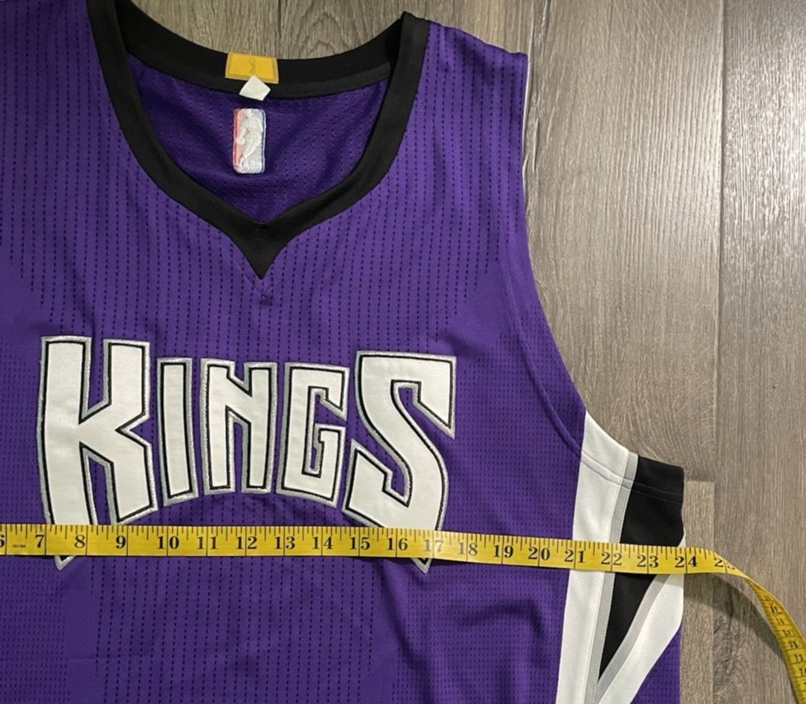 Men 3XL Sacramento Sac Sactown Kings Blank adidas 2014 2015 Authentic NBA Jersey gallery