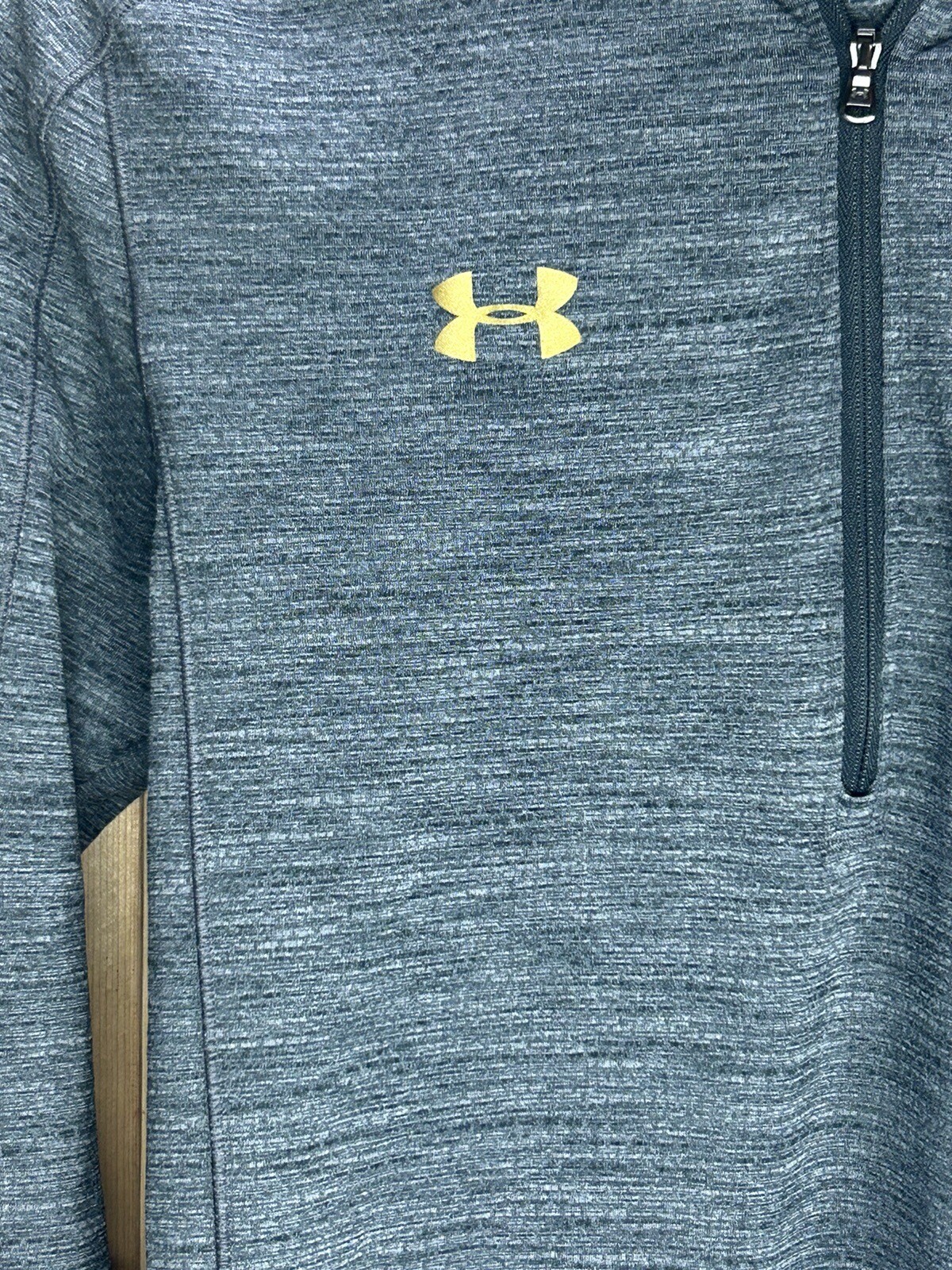 Under Armour 1/4 Zip Pullover Shirt Size Extra Small Gray Long Sleeve UCLA gallery