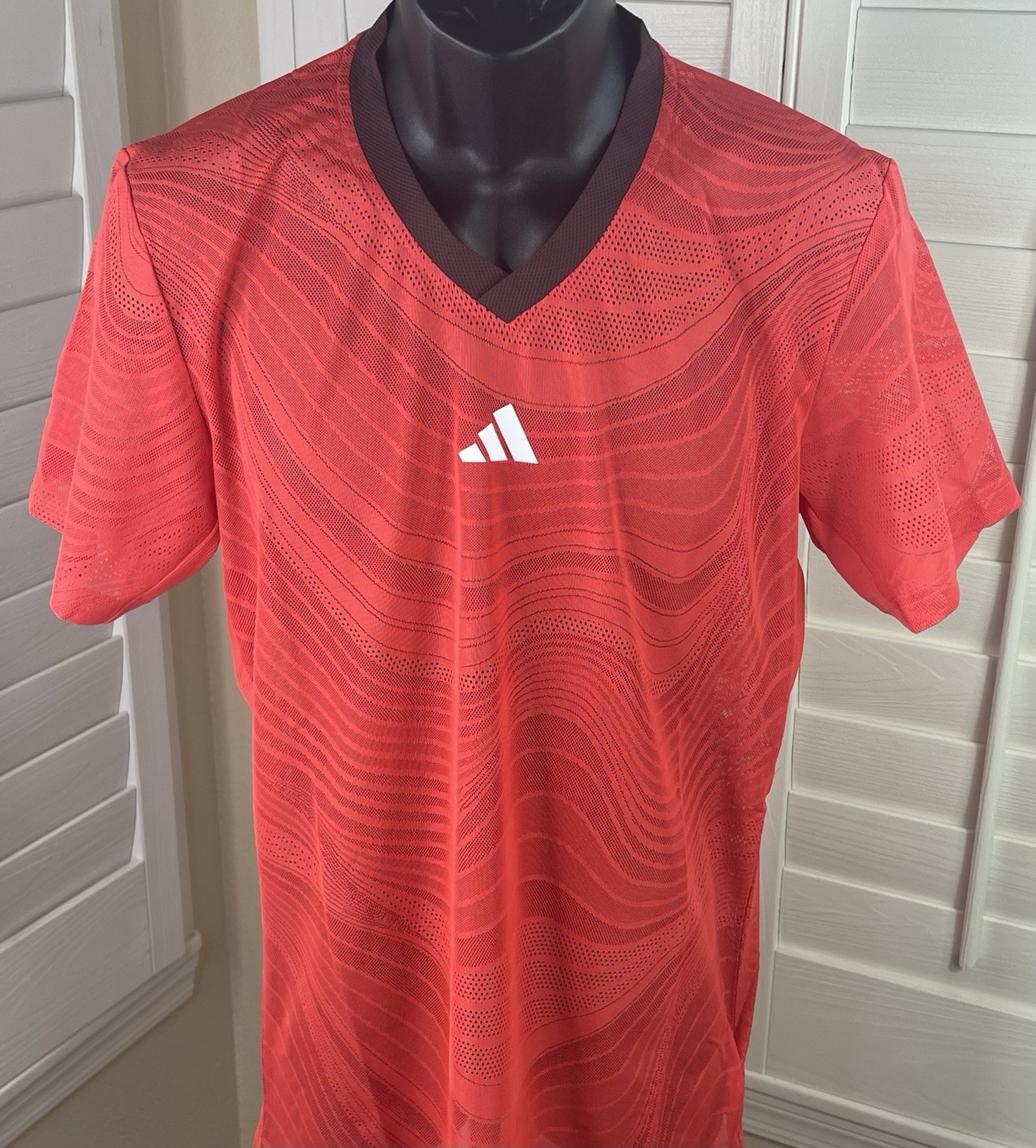 Adidas Tennis Pro Climacool+ Mesh FreeLift Training Shirt JD8633, Men L, NWT $80 gallery