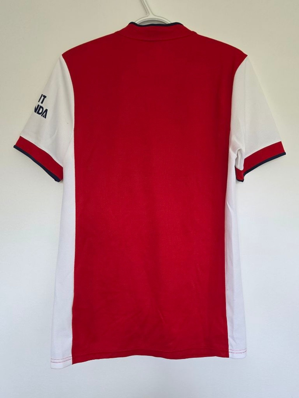 NWT Arsenal 2021-2022 Adidas Home Kit Mens Small Shirt Authentic Blank Back gallery