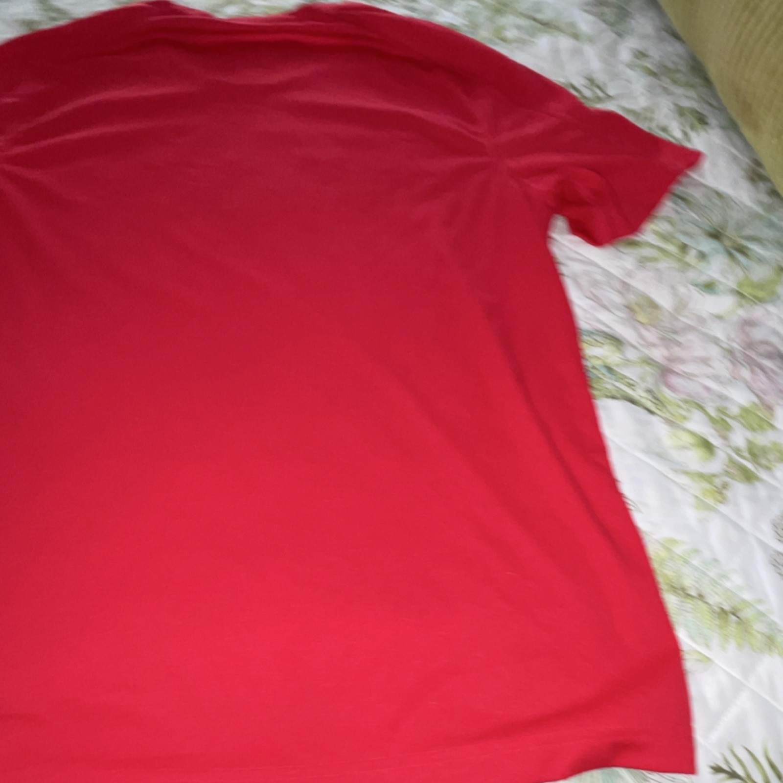 Reebok Speedwick Men's Moisture Wicking Crew Neck Red Logo Tee L gallery