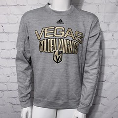 VGK Vegas Golden Knights Sweatshirt Men’s Medium Authentic Adidas NHL NEW