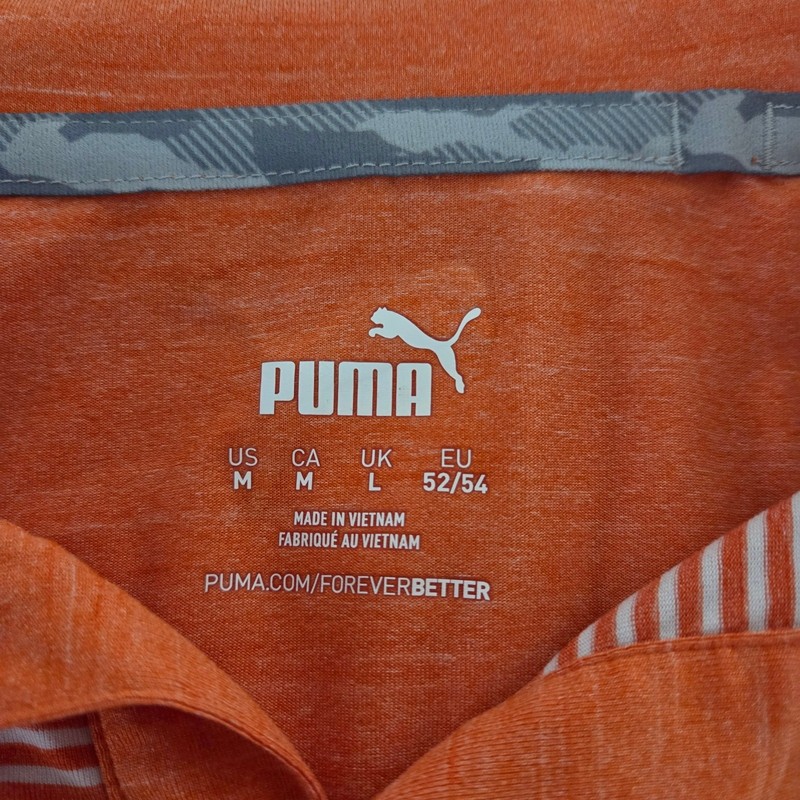 Puma Golf MEDIUM Soft and Lightweight Embroidered Logo Golf Polo Preppy gallery