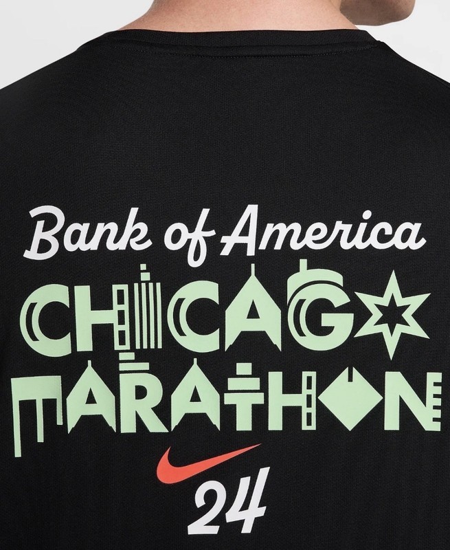 NWT XL BOA Nike Men Chicago Marathon 2024 Long Sleve Running Top FV6333-010 gallery