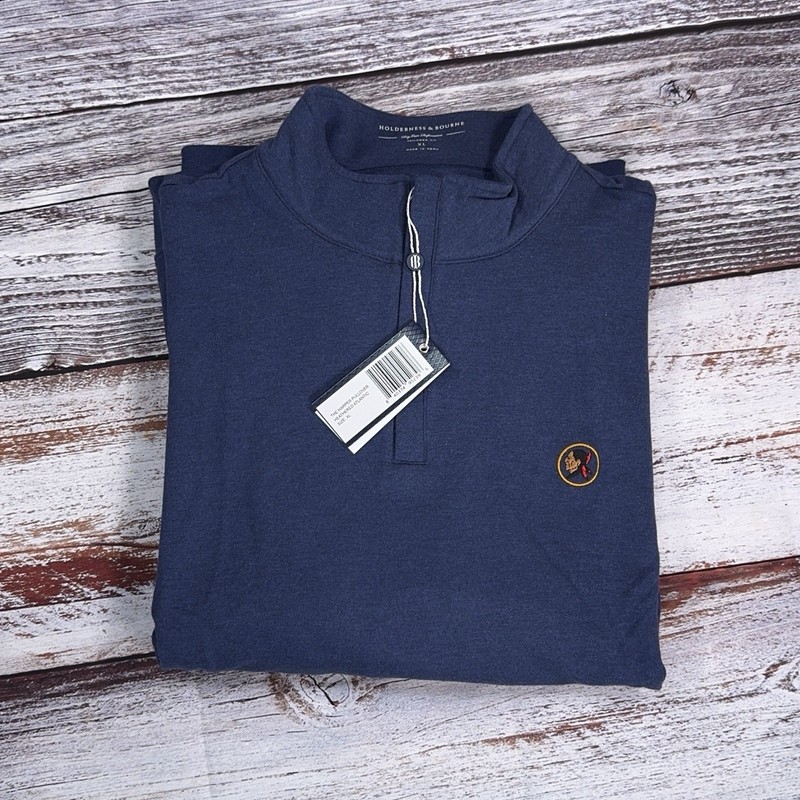 NWT Seminole GC 1/4 Zip Pullover - Blue Atlantic Holderness Bourne - XL XLARGE gallery
