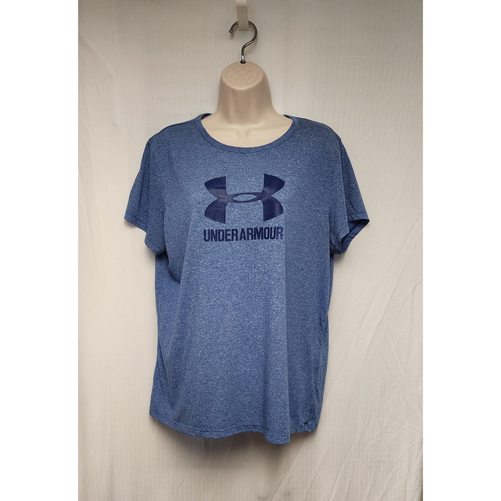 Under Armour Chambray Blue Short Sleeve Tee Size XL gallery