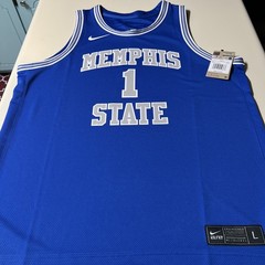 Memphis Tigers Men’s Basketball Jersey Size Large #1 Blue NWT