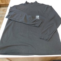Nwt. Saint Johns Bay Mock Turtleneck Mens Large Black