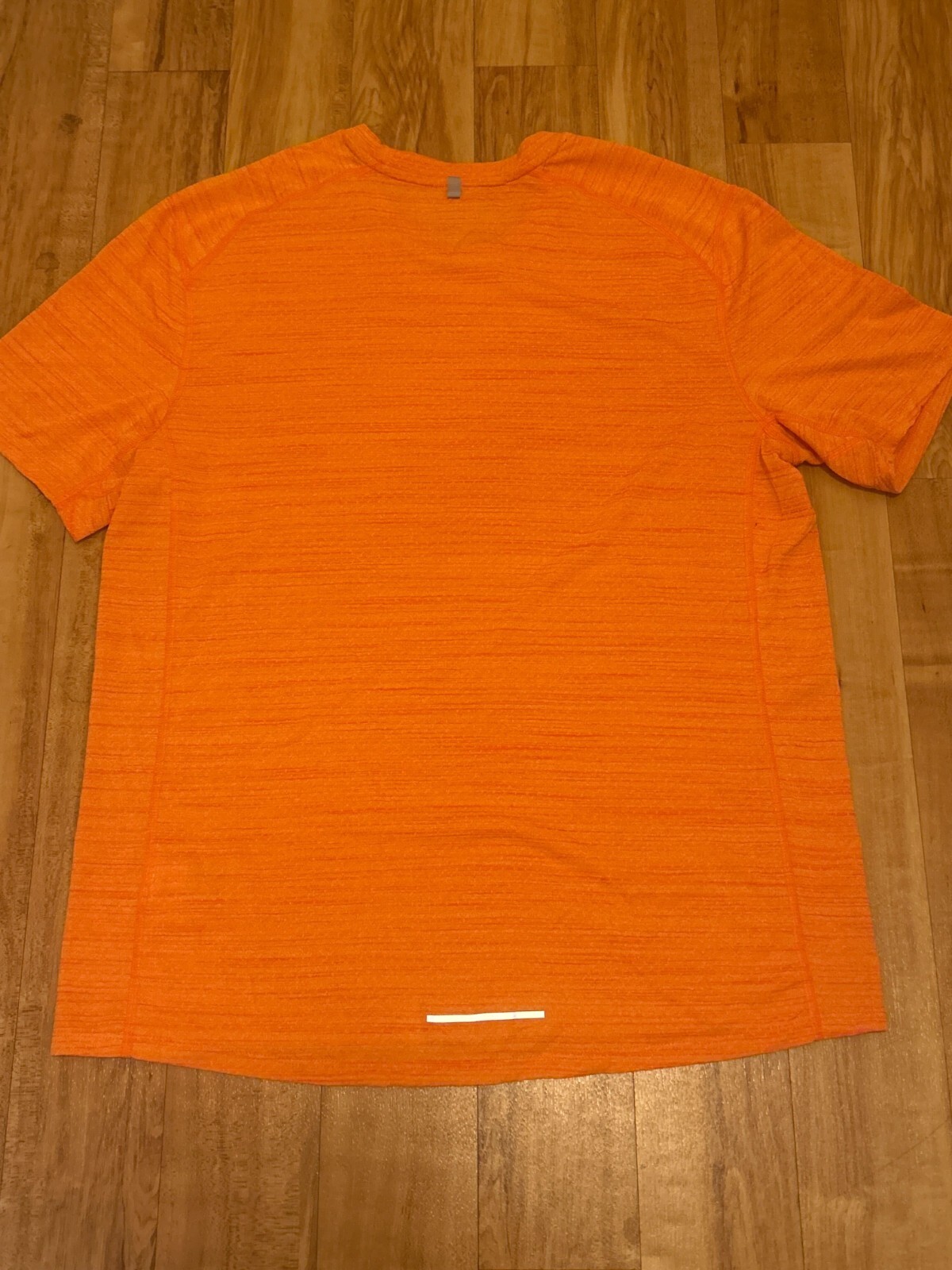 Nike Running Dri-Fit Orange Size Large T-Shirt - Moisture Wicking Light Weight gallery