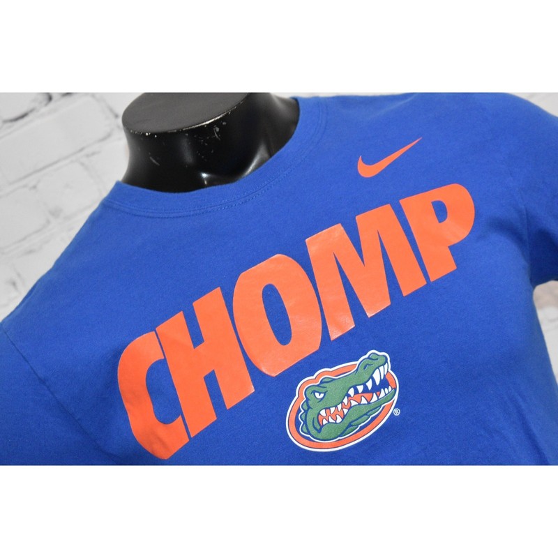 Nike Gym Shirt Workout Mens Size Small Florida Gators Football Chomp Blue gallery