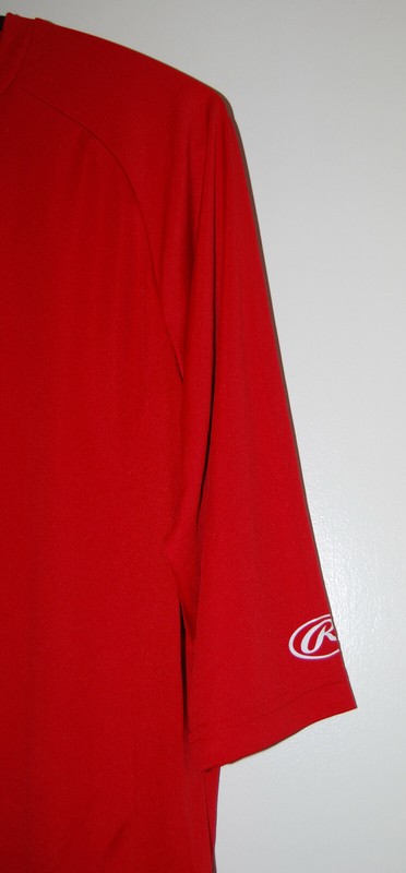 NWOT Rawlings Men's Red ProDri Performance Moisture Wicking LS Shirt sz M gallery