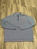Peter Millar x SMU Perth Performance 1/4 Zip Sugar Stripe Size XXL Blue White gallery
