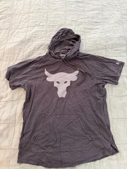 Under Armour The Project Rock Hooded Gym T-Shirt
