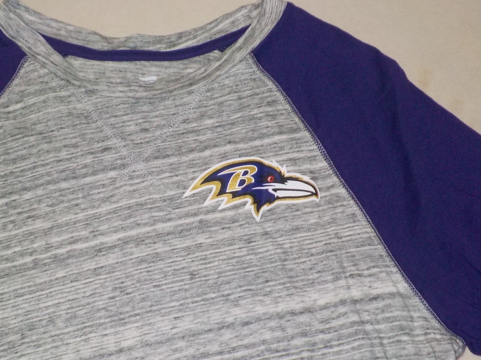BALTIMORE RAVENS MENS 100% COTTON GRAPHIC LONG SLEEVE T SHIRT M L XL 2X NWT gallery