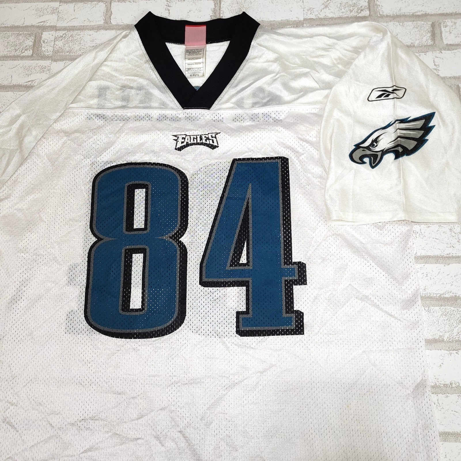 Vintage Y2K Reebok NFL Philadelphia Eagles Mitchell #84 Football Jersey Mens XL gallery