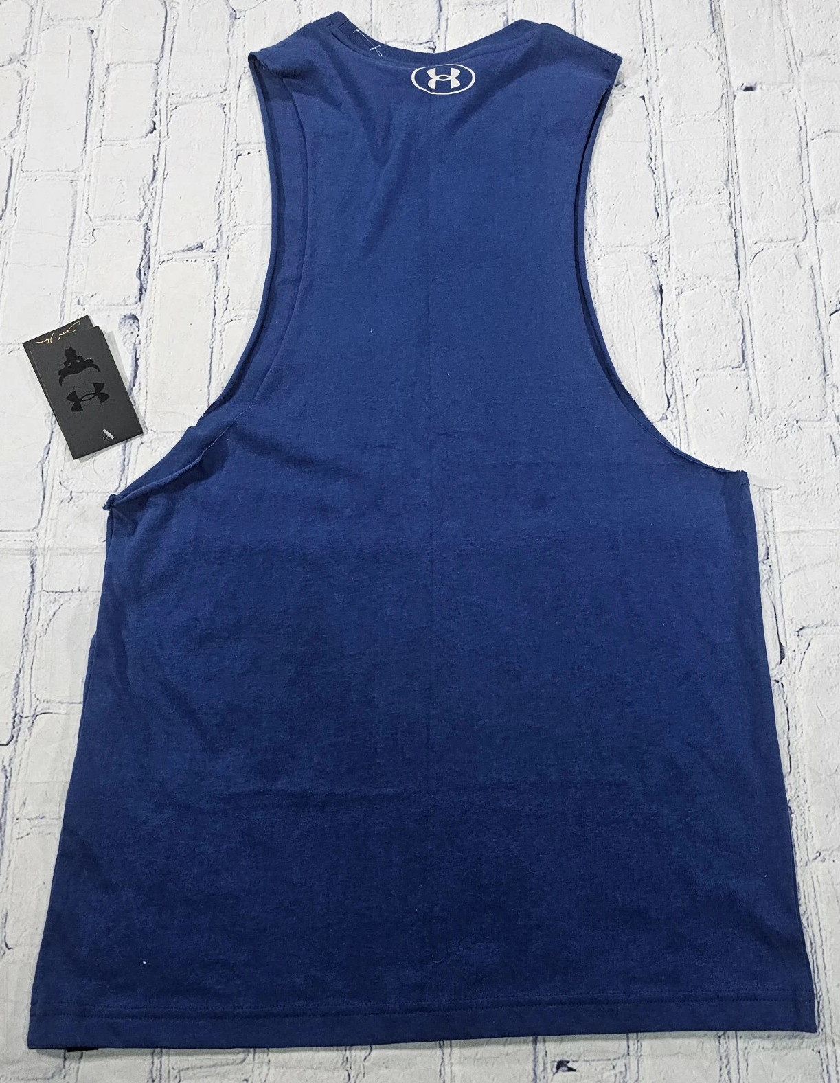 Under Armour Project Rock Iron Paradise Tank Shirt Blue 1377290-471 Men’s Size S gallery