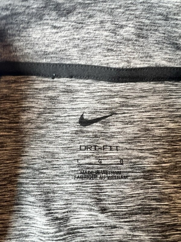 Nike LA Clippers Coaches Zip Pullover Athletic L/S Top Gray Men's Large gallery
