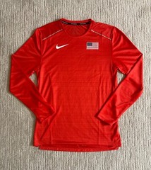 Sz Small Men – Nike Pro Elite Team USA PE Warmup Pullover Longsleevee Shirt NEW