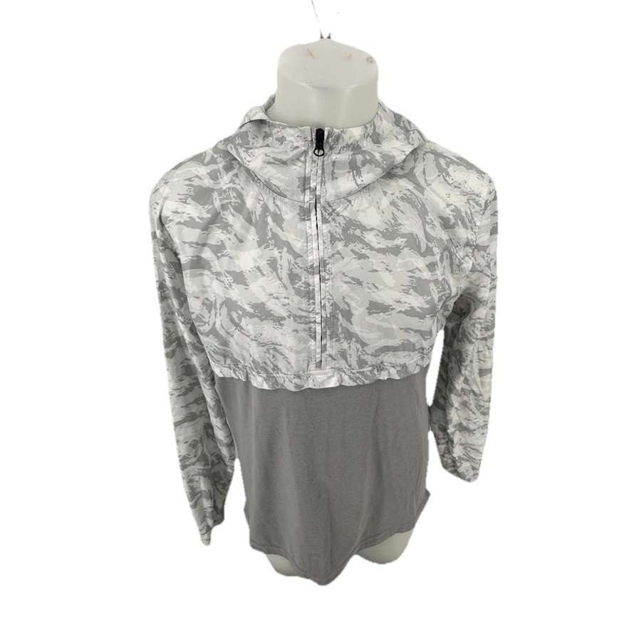 Under Armour Large Men HeatGear Fitted ATHLETIC PULL OVER Jacket Top A7