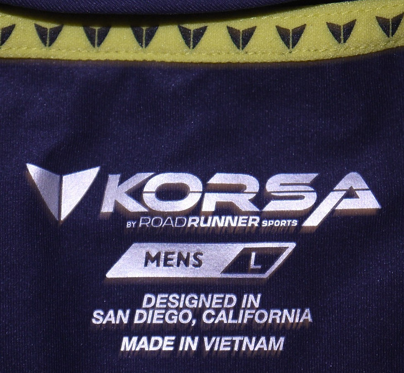 Mens EUC Blue KORSA by Roadrunner Technical Training Running L/S Shirt size L gallery