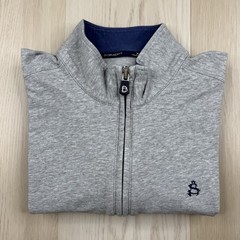 B Draddy Russel 1/4 Zip Gray Pullover Sweatshirt Men’s Size XL SHOREACRES CLUB