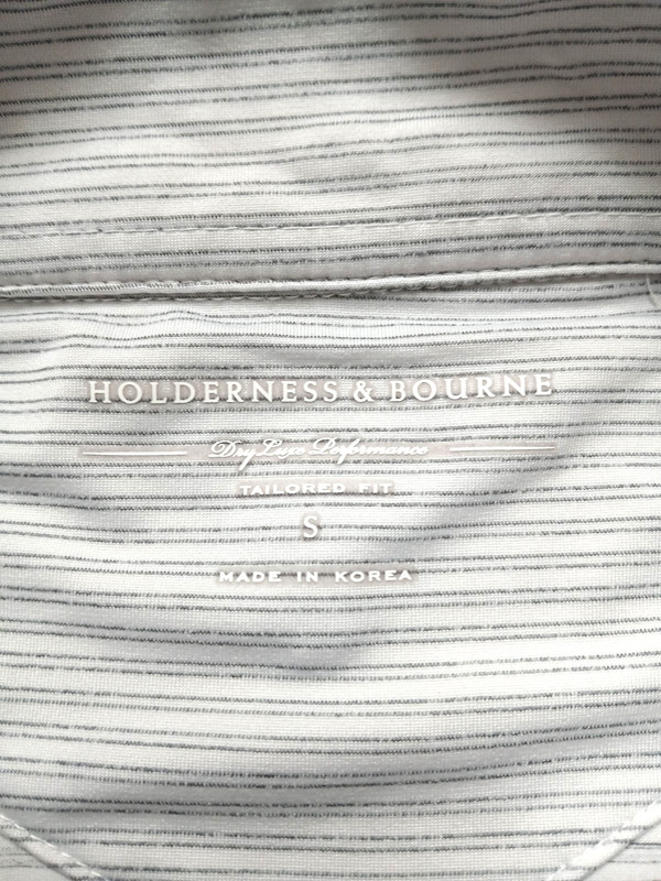 Holderness & Bourne 1/4 Zip Pullover Men's Small White Dry Luxe Performance gallery