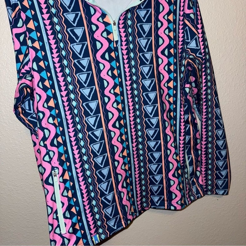 Chubbies Men’s The Hammer Quarter Zip Long Sleeve Pullover Top Size S gallery