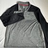 CHAMPION ELITE Mens Double Dry Active 1/4 Zip Pullover XXL Cobalt Gray Black gallery