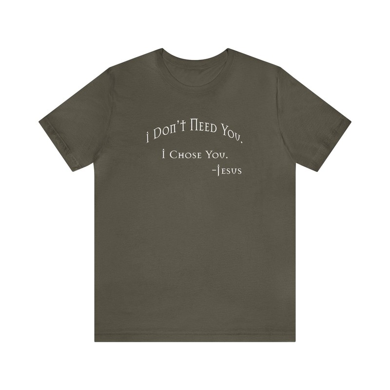 Bella & Canvas Short Sleeve Tee "I Chose You" wf gallery