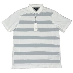 Adidas Mens Adipure Graphic Printed SS Polo XL Shirt White FL5547 NWT